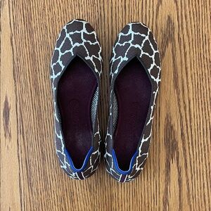Rothy’s Ballet Flats, Giraffe pattern